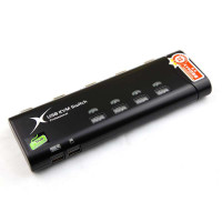 固网 HK-CS-104U 4端口 超薄掌上电脑KVM切换器