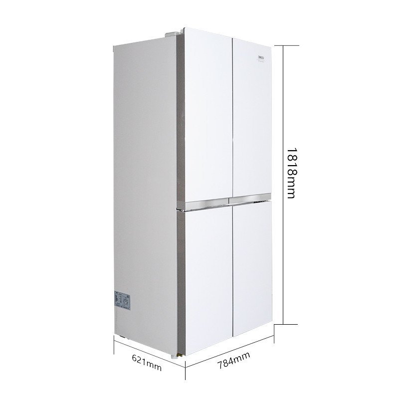扎努西·伊莱克斯冰箱ZQM4050LGB 405升法式十字玻璃多门冰箱