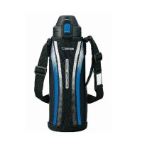 象印ZOJIRUSHI不锈钢双层真空保冷/保温杯1000ml SD-AB10-BA BA黑色