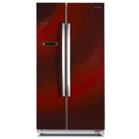 美的冰箱-BCD-550WKGPMA璀璨红
