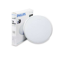 飞利浦(PHILIPS)LED吸顶灯 卧室灯具饰过道餐厅阳台恒洁LED吸顶灯 17W白边黄光