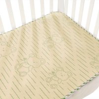 龙之涵 亚麻草竹炭3D防滑透气婴儿凉席