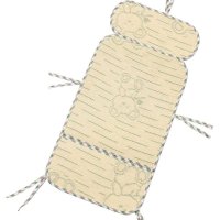 龙之涵 三明治竹炭亚麻草3段式婴儿车凉席