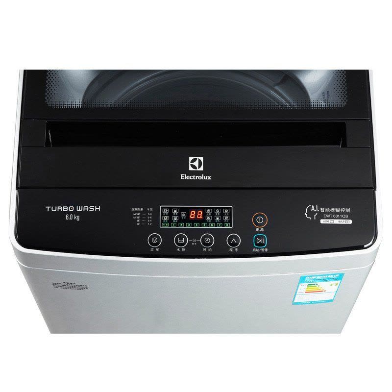 伊莱克斯/Electrolux EWT6011QS 6公斤全自动家用节能波轮洗衣机（银色）图片