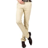 红豆男装 春装新品商务生态棉休闲裤 男 薄款修身直筒长裤纯棉HDZKS2201