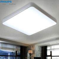 飞利浦(PHILIPS)吸顶灯 简约现代客厅卧室餐厅灯具饰 品轩吸顶灯126W平板灯