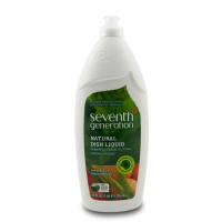 美国进口Seventh Generation第七世代 天然碗碟清洁液柠檬香草小柑橘739ml