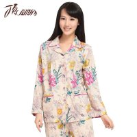 顶瓜瓜 女士全棉倾世图腾女长袖家居服睡衣套装