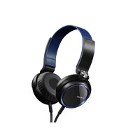 索尼MDR-XB400头戴式耳机（蓝）
