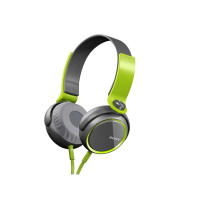 索尼MDR-XB400头戴式耳机( 绿)