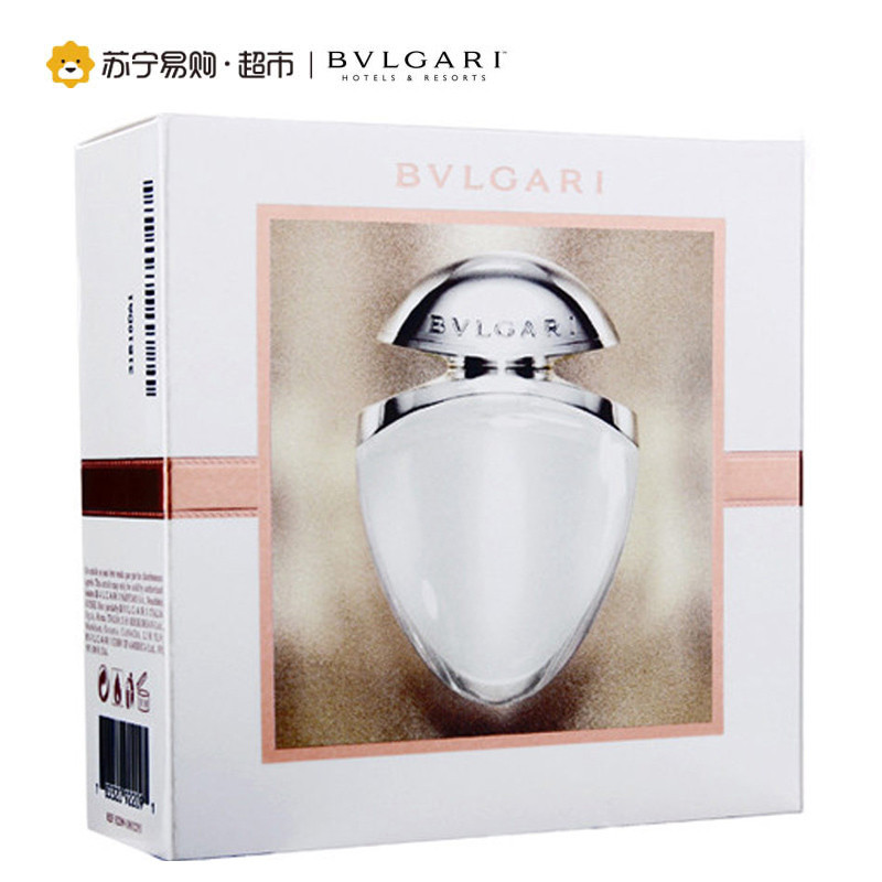 宝格丽(BVLGARI)晶莹纯香(白水晶)珍宝香氛清新东方调女士香水 25ML