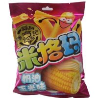徐福记米格玛178g奶油玉米味夹心米果卷能量棒糙米卷饼干休闲膨化小零食品小吃下午茶糕点心
