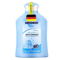 哈罗闪(sanosan)宝宝二合一沐浴洗发露200ml (德国原装进口)