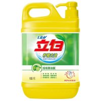 [2斤]立白清新柠檬洗洁精1kg去油腻不伤手食品用果蔬餐盘放心洗