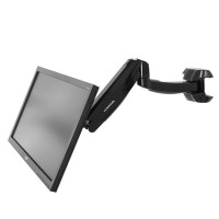 乐歌(Loctek) WLB502S 全维度气压弹簧显示器挂架/电视支架/乐歌转架(360度自由调节旋转)10-27寸黑