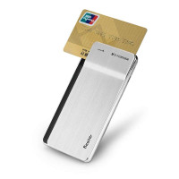 Besiter倍斯特 拉卡拉 BST-0110 6000毫安 刷卡移动电源 银白色