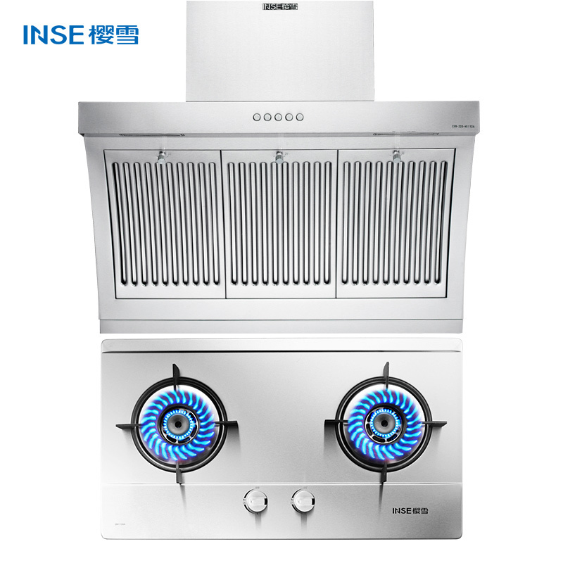 樱雪(INSE) 油烟机燃气灶套餐H1112+QM1109A 液化气