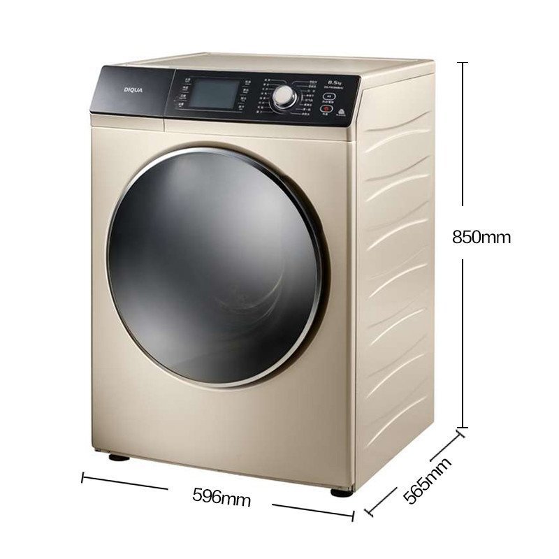 三洋(SANYO)7.5公斤全自动变频空气洗滚筒洗衣机DG-F75366BCX(玫瑰金)