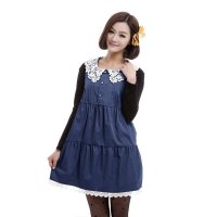 尤美 防辐射服孕妇装正品 冬季孕妇防辐射衣服 甜美防辐射金属马甲裙 UM1210