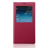 viken 三星 note3 智能休眠皮套 牡丹红