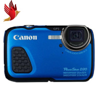 佳能 数码相机 PowerShot D30(蓝)