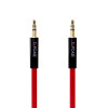 TOPCASE SC01 豪华版 镀金头 DC3.5立体声车载音频线 AUX线公对公音频连接延长线 音箱线 红色 2米
