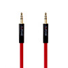 TOPCASE SC01 豪华版 镀金头 DC3.5立体声车载音频线 AUX线公对公音频连接延长线 音箱线 红色 3