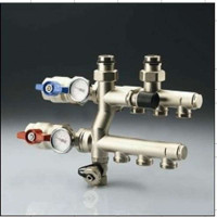 IVAR 2路散热片分水器400832N