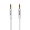 TOPCASE SC01 豪华版 镀金头 DC3.5立体车载声音频线 AUX线公对公音频连接延长线 音箱线 白色 1