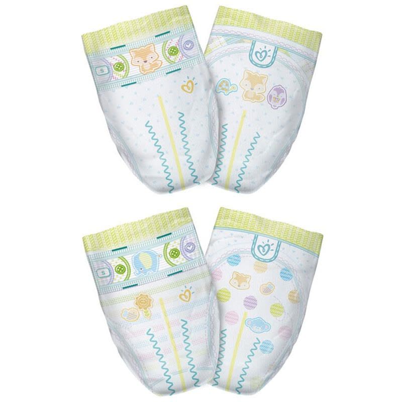 帮宝适(Pampers)特级棉柔透气婴儿纸尿裤/尿不湿正品小号S33片(3-8kg)(国产)图片