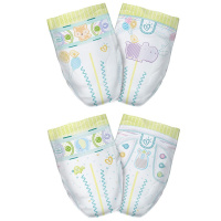 帮宝适(Pampers)特级棉柔透气婴儿纸尿裤/尿不湿正品新生儿NB42片(0-5kg)(国产)