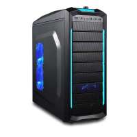 多彩机箱MZ406黑蓝