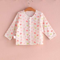 婴倍爱 0-2岁婴儿童内衣 开衫长袖纯棉纱布 C228