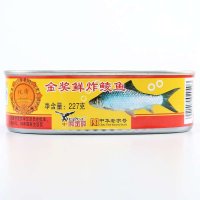 鹰金钱 金奖鲜炸鲮鱼227G