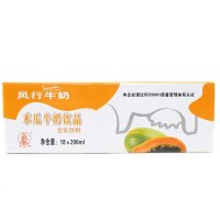 风行 木瓜牛奶 200ML*18 整箱