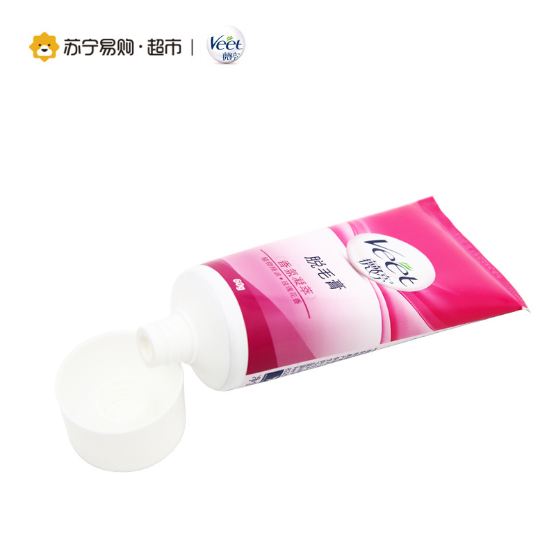 薇婷(VEET)丝滑沁香香氛凝萃脱毛膏60g去毛膏男女士去除腋毛腿毛(非面部私处)