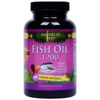 北美最嘉(America's Best)欧米伽3深海鱼油软胶囊140.5g (1.41g×100粒)美国原装进口