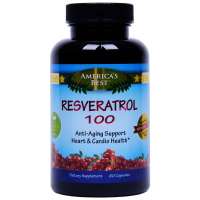 北美最嘉(America's Best)白藜芦醇营养胶囊37g(0.62g×60粒)美国原装进口