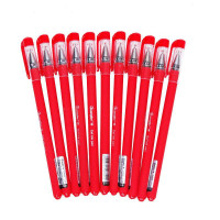 广博(GuangBo) ZX9888R 财智商务王中性笔/水笔/签字笔0.3mm 红色 12支装