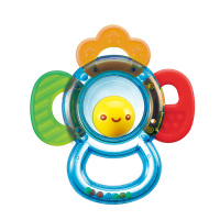 澳贝(AUBY) 益智玩具 太阳牙胶 婴幼儿童摇铃牙胶 0-6个月 塑料玩具163*60*188 463153DS