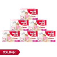 好奇(Huggies)银装成长裤女宝宝加加大号XXL14片*6包(17kg以上)