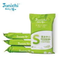 淳一婴儿手口柔湿巾 (不分阶段)10片装(四连包)
