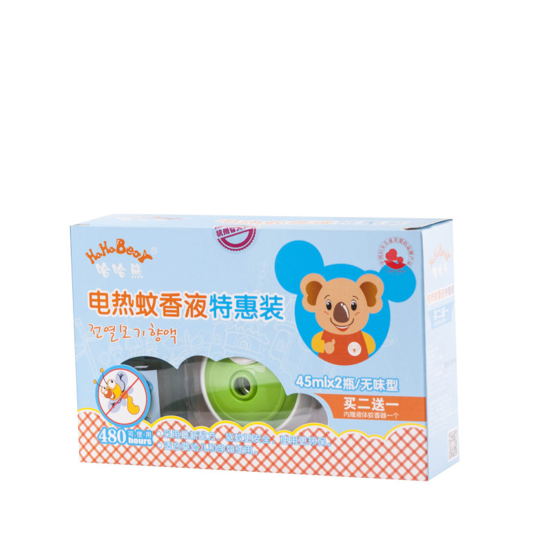 哈哈熊电热蚊香液特惠装