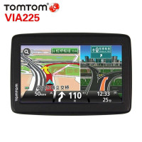 TomTom导航仪VIA225(第三代全自动升级导航、5寸、4G、黑色)