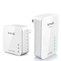 腾达迷你电力猫一对 P200+PW201A电力线适配器 电力网络桥接器