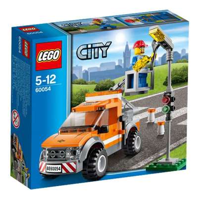 LEGO 乐高城市系列 路灯维修工程车 L60054