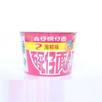 公仔面 海鲜风味碗仔面75g 香港方便面 老香港的味道