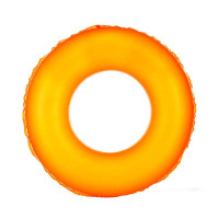 吉龙 泳圈脖圈游泳圈充气救生圈 水上用品正品特价JL047213NPF  荧光橘红