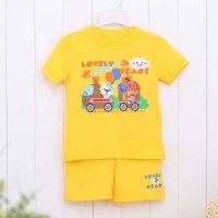 可爱可心短袖上衣+短裤 F257M3-0203