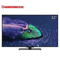 长虹(CHANGHONG) LED32B2080n 32英寸窄边网络LED液晶电视(黑色)